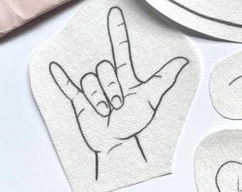 Choose any ONE design | Stick and Stitch Embroidery | Stick & Stitch Patterns