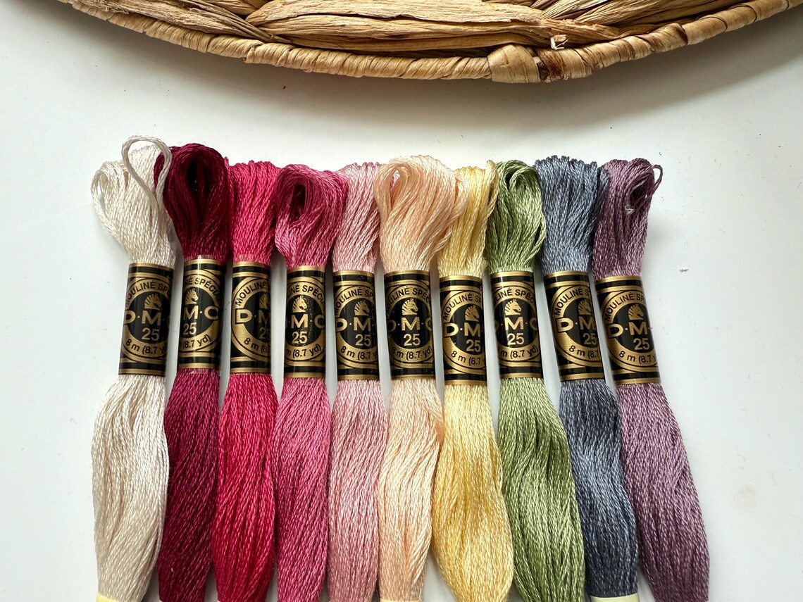 Love Thread Pack | DMC Thread Pack | Embroidery Floss - Etsy