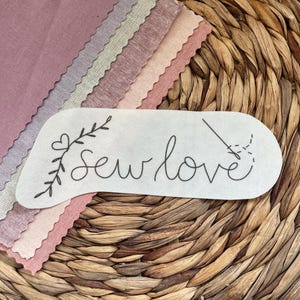 Stick and Stitch Embroidery | SEW LOVE | Stick & Stitch Patterns | Valentine’s Pattern Peel and Stick | Embroidery Designs