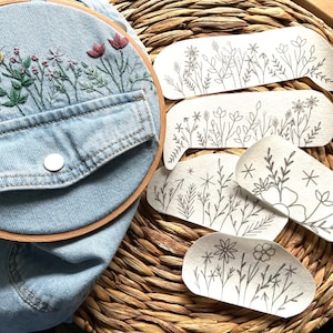 Stick and Stitch | POCKETS |  Stick & Stitch Patterns | Peel and Stick | Embroidery Designs