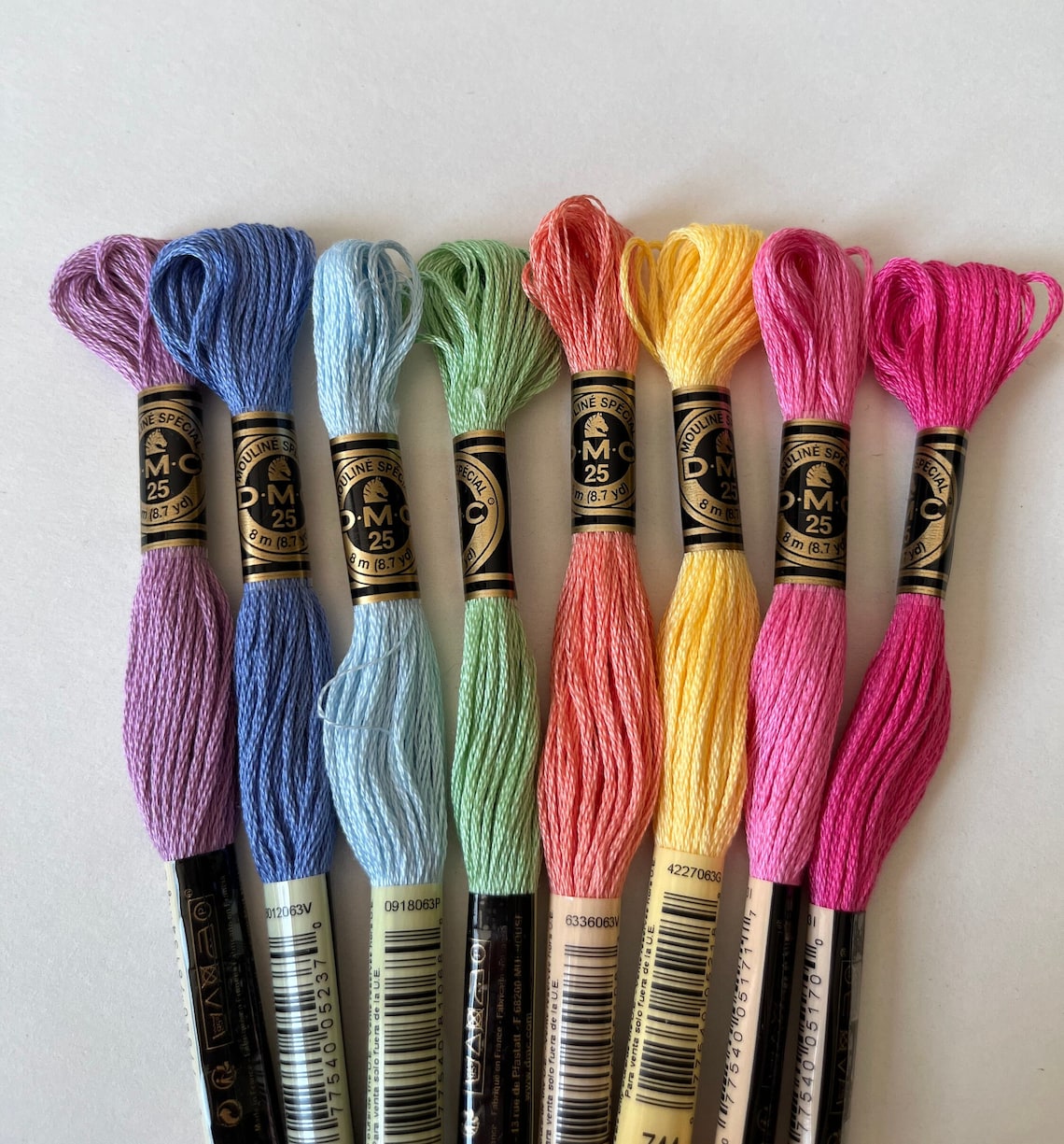 Thread Packs DMC Thread Pack Embroidery Floss Etsy