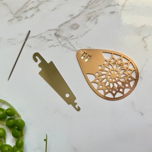 Needle Threaders | Rose Gold Needle Threader | Silver Hook One of Each