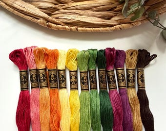 Farmers Market Thread Pack | DMC Thread Pack | Embroidery Floss