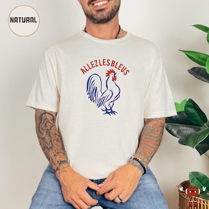 France Les Bleus Soccer Shirt: 2026 World Football Cup, Soccer Championship, USA Canada & Mexico, Football Jerseys, Soccer Tee bild 2