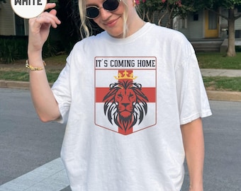 England Supporter Soccer Fan Shirt: 2026 World Football Cup, Soccer Championship, USA Canada & Mexico, Football Jerseys, Soccer Tee