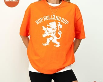 Camiseta retro vintage para aficionados al fútbol de Holanda: Copa Mundial de Fútbol 2026, camisetas de fútbol del León Naranja, EE. UU., Canadá y México, camiseta holandesa personalizada