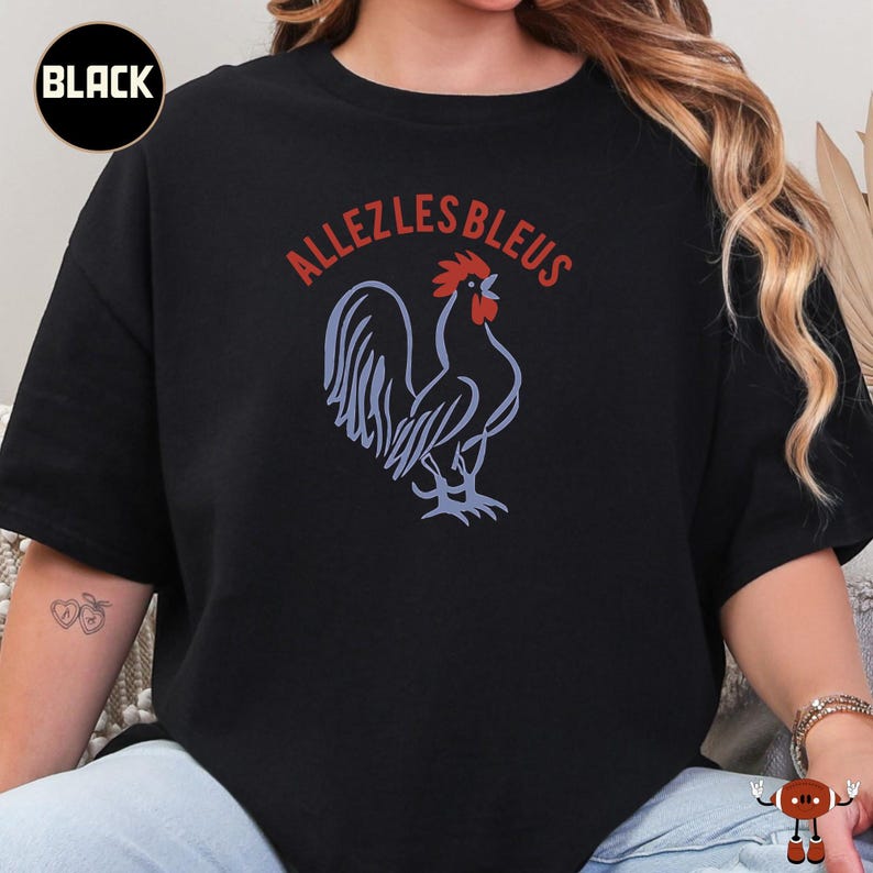 France Les Bleus Soccer Shirt: 2026 World Football Cup, Soccer Championship, USA Canada & Mexico, Football Jerseys, Soccer Tee bild 7