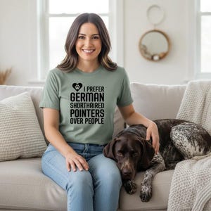 German Shorthaired Pointer Dog Lover T-Shirt, Funny GSP Owner Gift