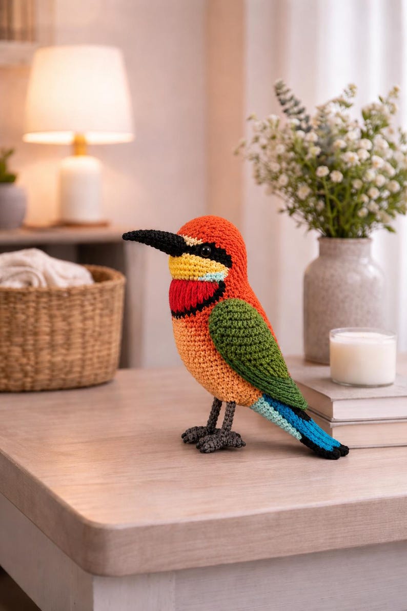 Bird Amigurumi Crochet Pattern ( Video Tutorial + Pdf) - Etsy
