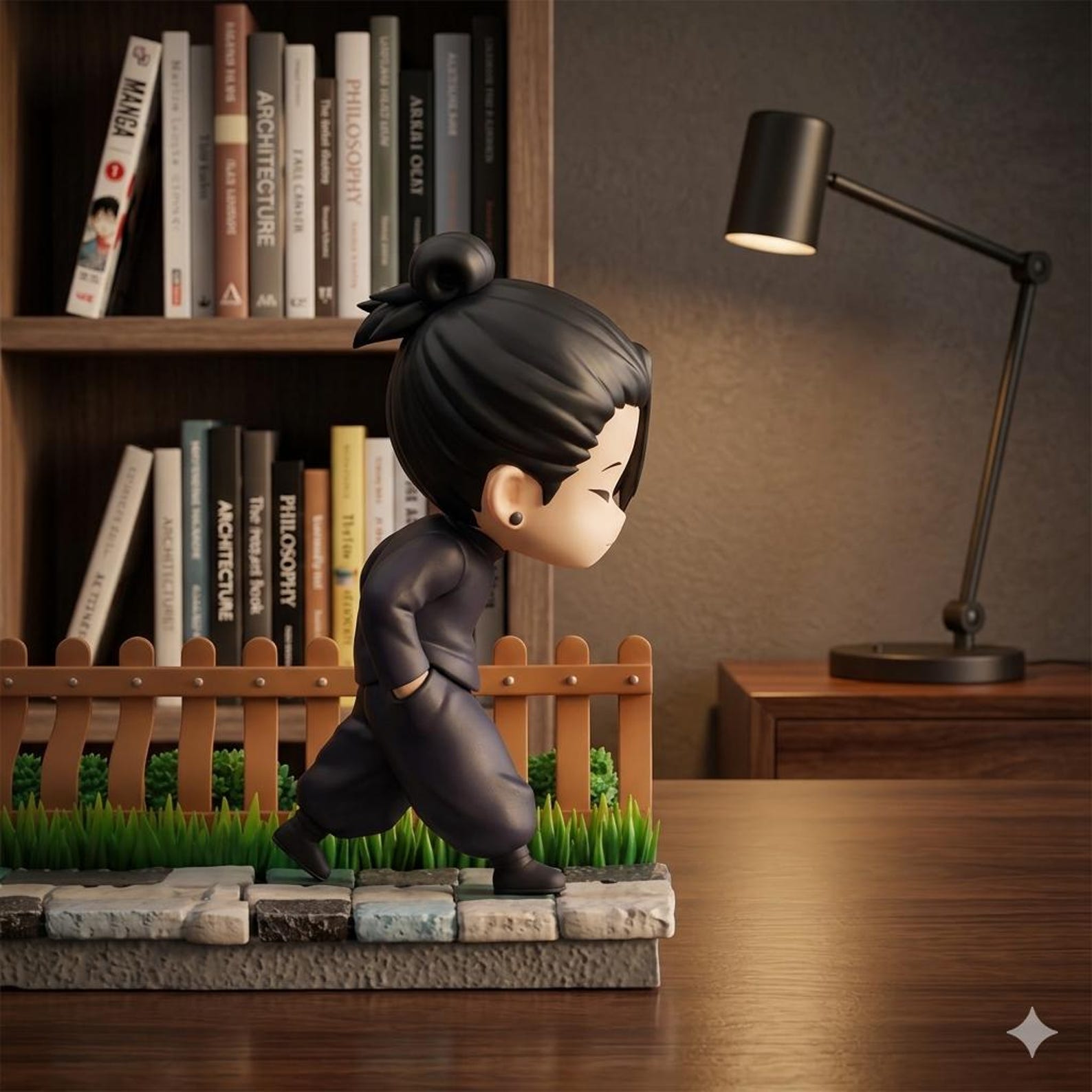 Gojo & Geto Chibi Figure Set | JJK Anime PVC Collectible | Desk Decor ...