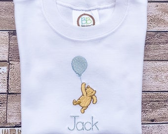 Winnie the Pooh Disney Personalized Shirt Boy T-Shirt Baby Boy Little Brother Tee Shirt