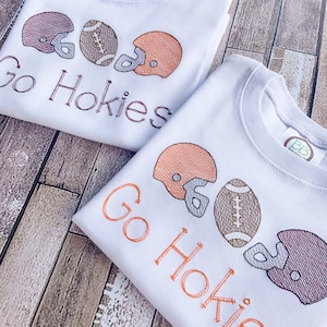 Football Game Day Shirt College Football Pro Football Shirt High School Football Shirt Custom Shirt Monogrammed Shirt Personalized Shirt