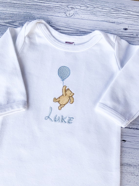 Winnie the Pooh Disney Personalized Gown Boy Coming Home Outfit