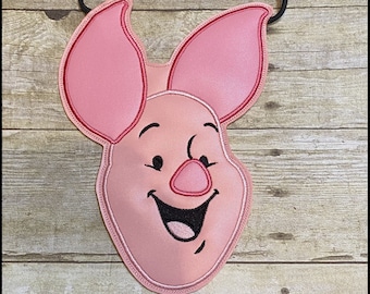 Winnie the Pooh Piglet Crossbody Bag, Girls Disney Crossbody Purse, Piglet Tote