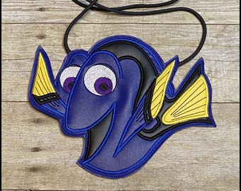 Finding Nemo Dory Crossbody Bag, Disney Dory Purse, Girls Disney Purse, Dory Fish Flat Purse