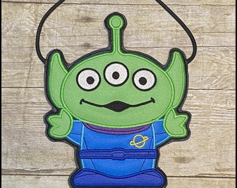 Disney Toy Story Alien Crossbody Bag, Disney Alien purse, Girls Disney Crossbody Bag, Toy Story Purse, Disney Toy Story Alien Flat Purse