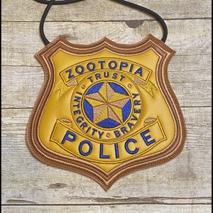 Disney Zootopia Crossbody Bag, Girls Disney Crossbody Purse, Judy Hopps Police Badge Flat Purse