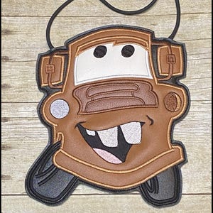 Disney Cars Mater Crossbody Purse, Disney Mater Flat Bag, Disney Tote, Girls Disney Mater Purse