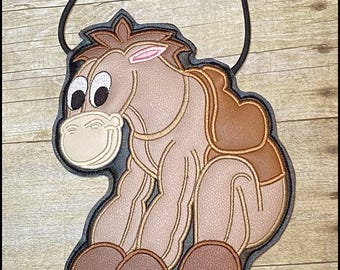 Disney Toy Story Bullseye Crossbody Bag, Bullseye Full Body purse, Girls Disney Crossbody Bag, Toy Story Purse, Horse Flat Purse