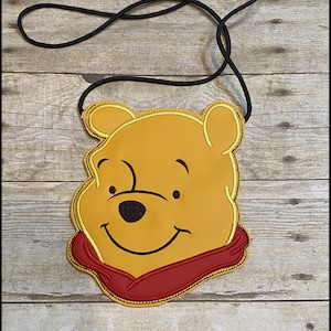 Winnie the Pooh Crossbody Bag, Girls Disney Crossbody Purse, Pooh Bag