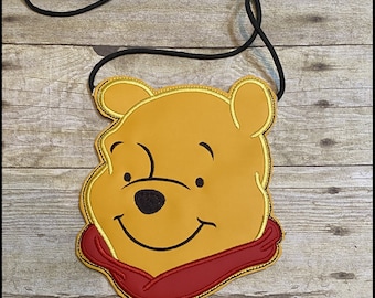 Winnie the Pooh Crossbody Bag, Girls Disney Crossbody Purse, Pooh Bag