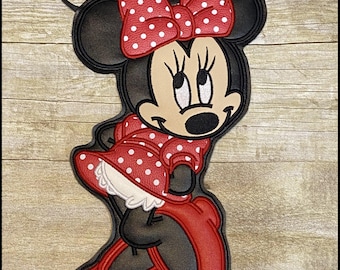 Minnie Mouse Crossbody Bag, Full Body Minnie Mouse Flat Purse, Girls Disney Crossbody Purse