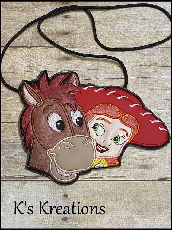 Disney Toy Story Crossbody Bag Bullseye and Jessie Purse Girls Disney Toys Crossbody Bag Toy Story Purse Etsy
