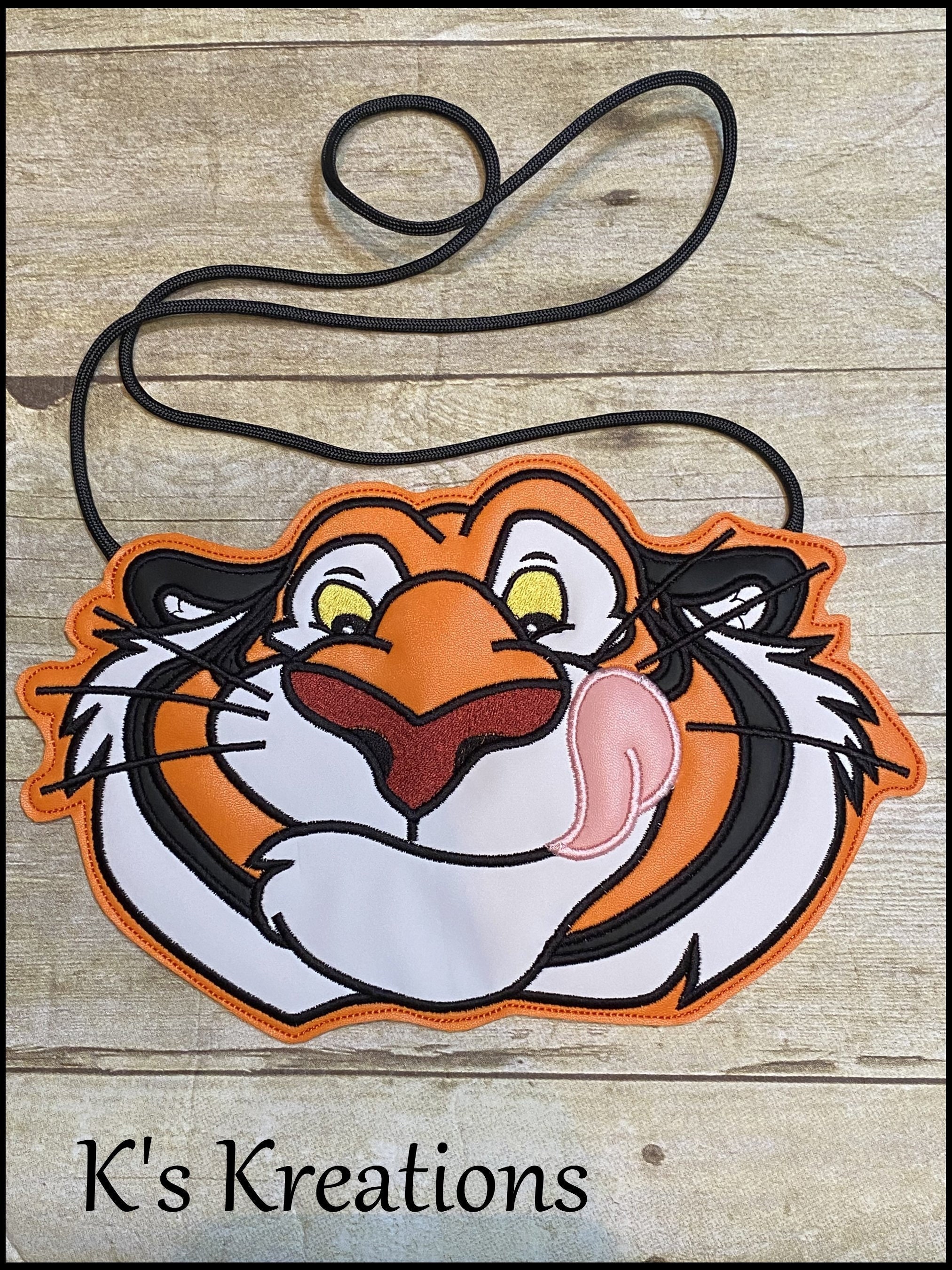 Aladdin Rajah Crossbody Bag Disney Tiger Purse Girls Disney Purse Jasmine Pet Rajah Flat Purse