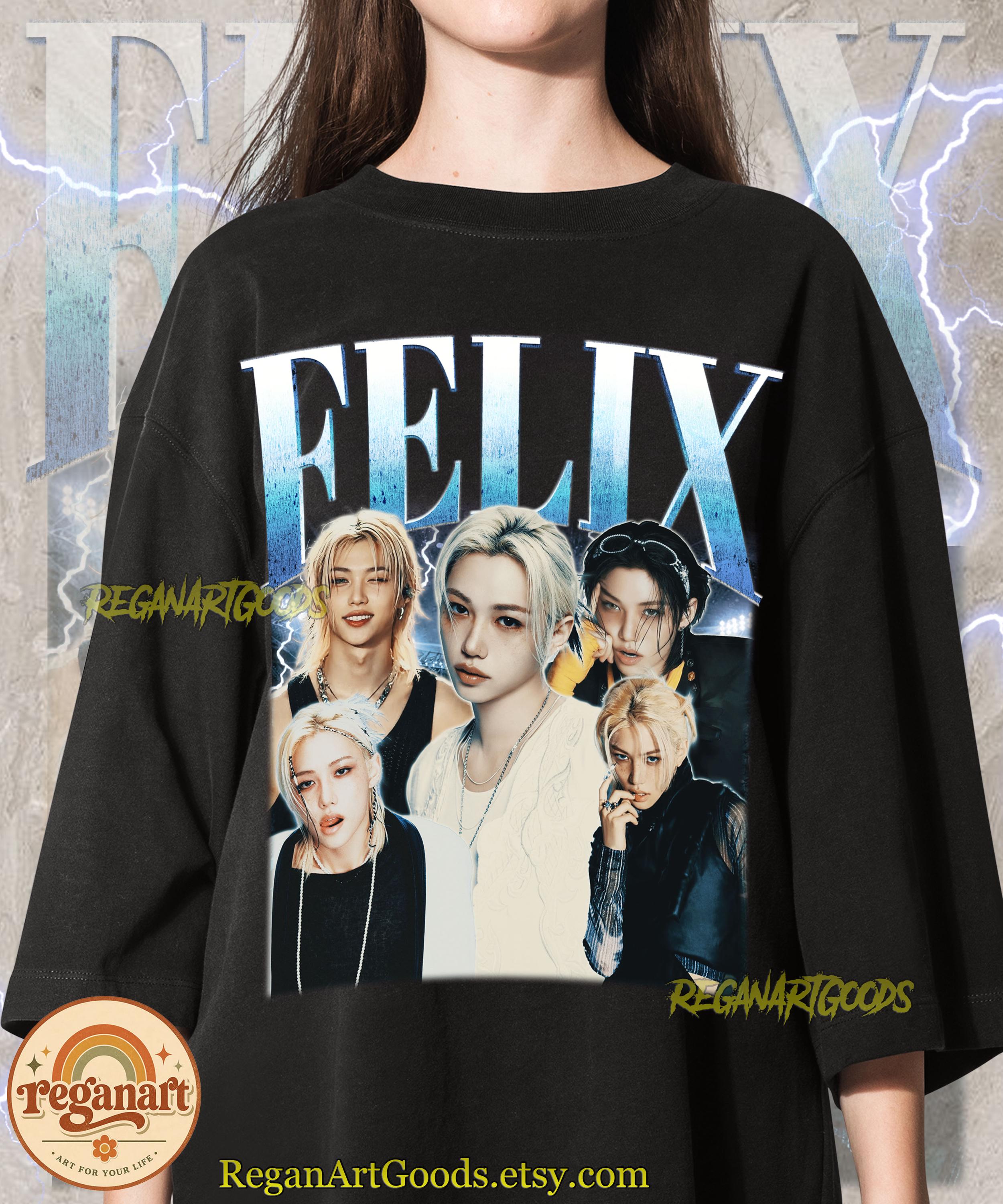 Felix Stray Kids T Shirt - Etsy