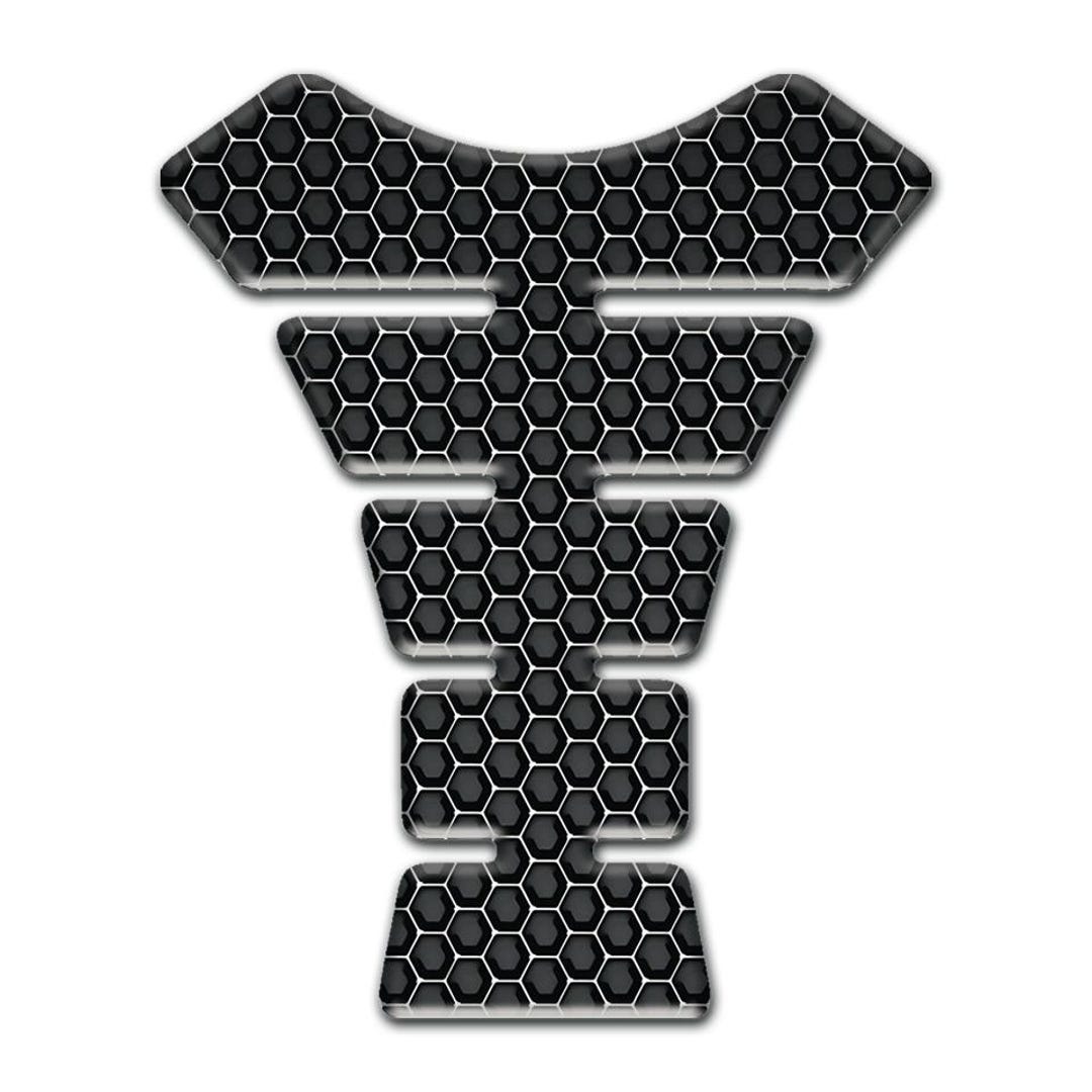 3D Resin Carbon Tank Pad – Motorcycle Tank Protector, Fuel Tank Guard ...