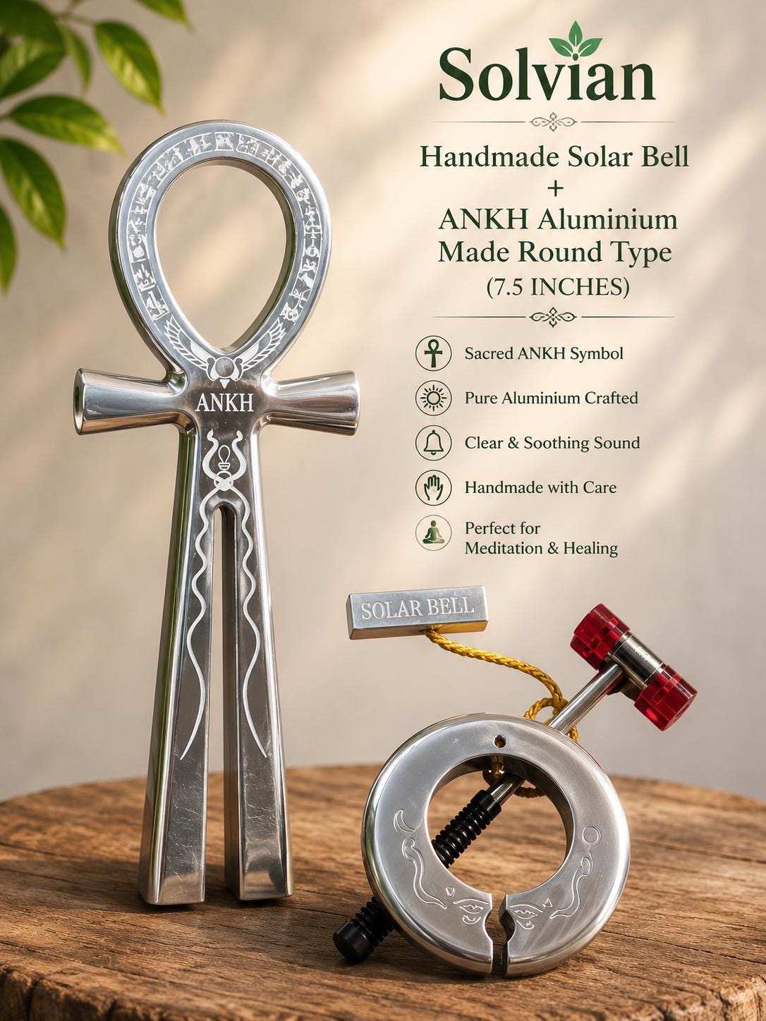 スピリチュアル　アンク　ベル Ankh Bell - Etsy