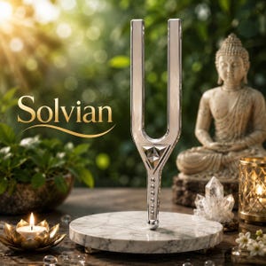 396Hz Solfeggio Frequency Tuning Fork – Root Chakra Meditation, Grounding & Vibrational Healing Tool