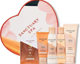 Luxury Signature Spa Gift Set | Vegan Self-Care Hamper | Jasmine, Grapefruit & Vanilla Bath Body Gift | Pampering Wellness Gift for Her