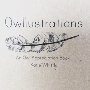 Owllustrations an owl appreciation book, owl gifts, watercolor, zine, nature, owl art, owls painting, owl lover image 4