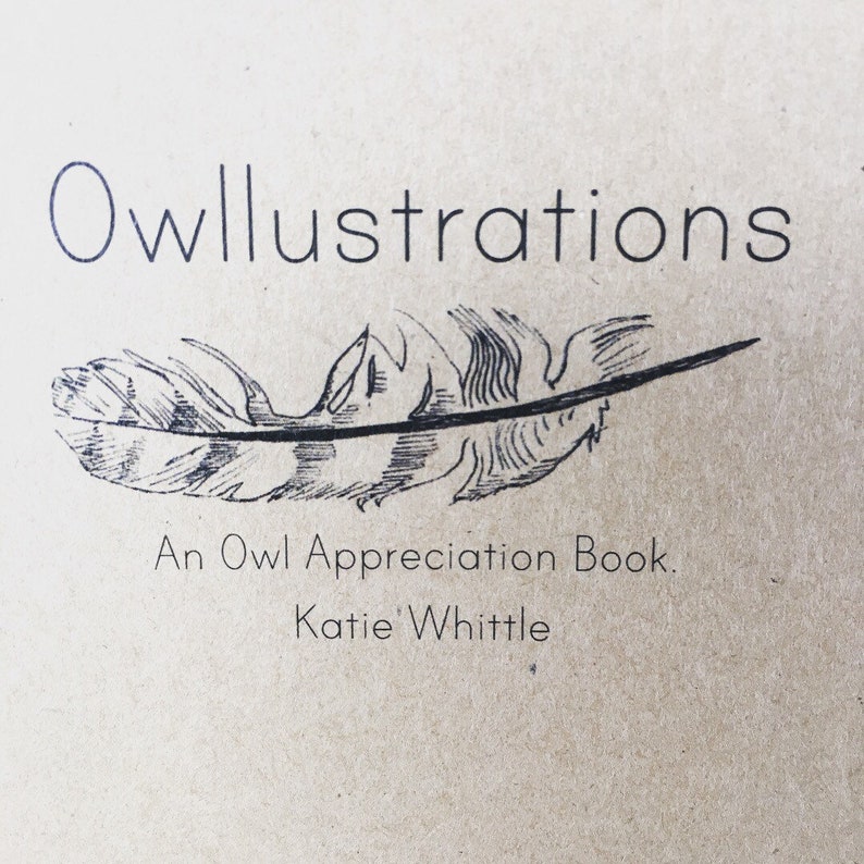 Owllustrations an owl appreciation book, owl gifts, watercolor, zine, nature, owl art, owls painting, owl lover image 4