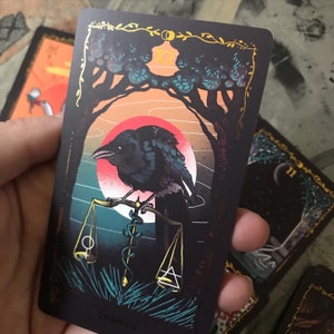 Occult Ornithology tarot 2nd edition- deck only! majors only deck celebrating the beauty of birds! -Deluxe set, Bird lover gift, beginners image 2
