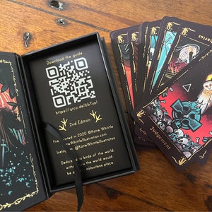 Occult Ornithology tarot 2nd edition- deck only! majors only deck celebrating the beauty of birds! -Deluxe set, Bird lover gift, beginners image 5