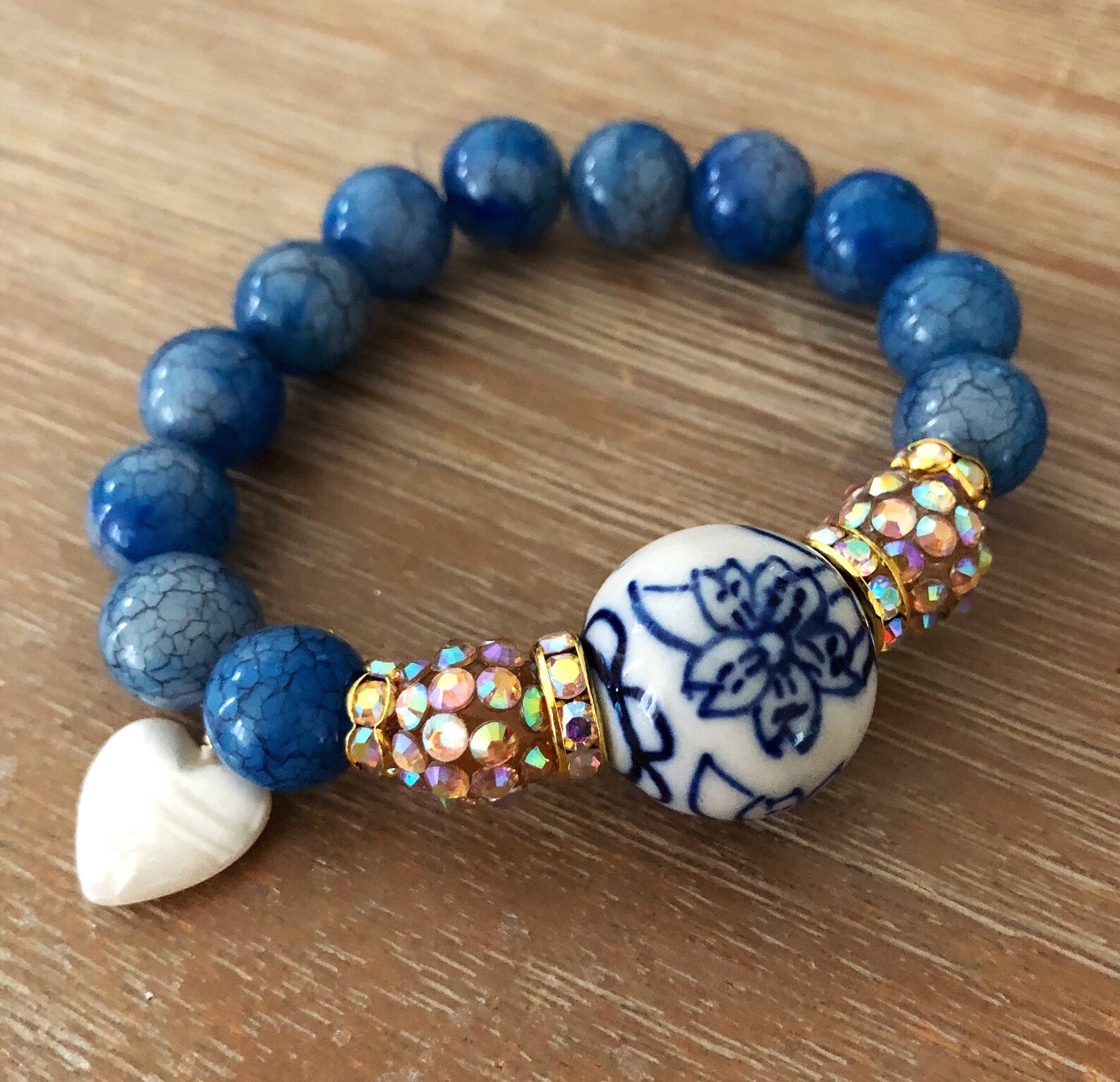 Ginger Jar Bracelet Chinoiserie Bracelet Jewelry Etsy