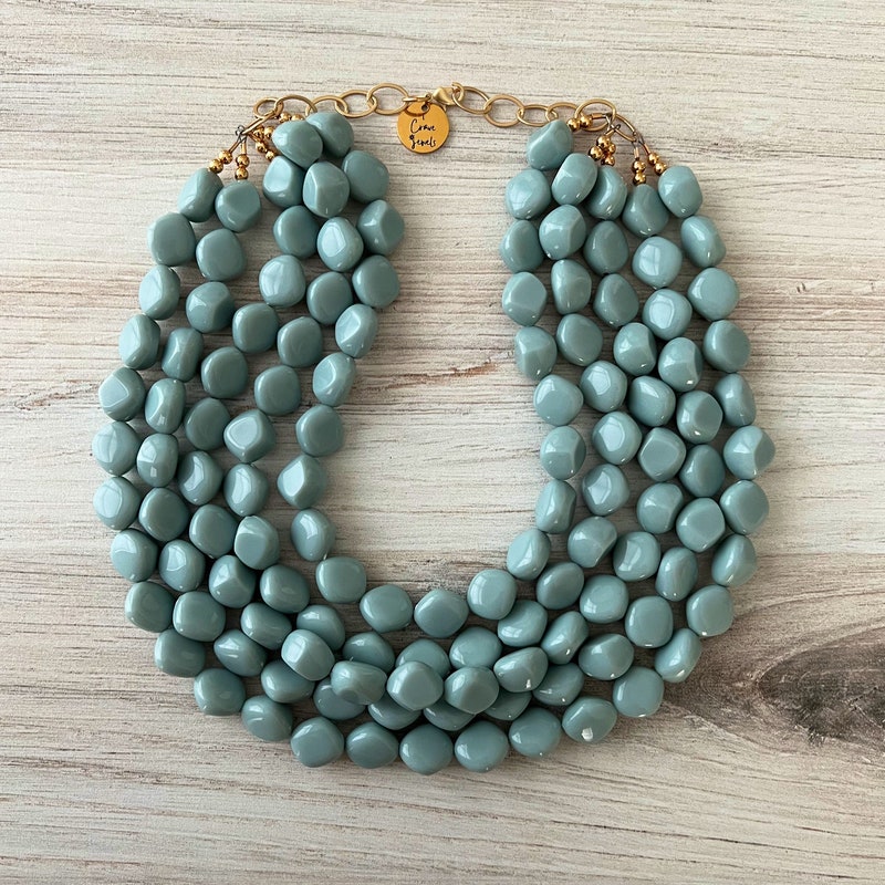 Chunky Necklace - Etsy