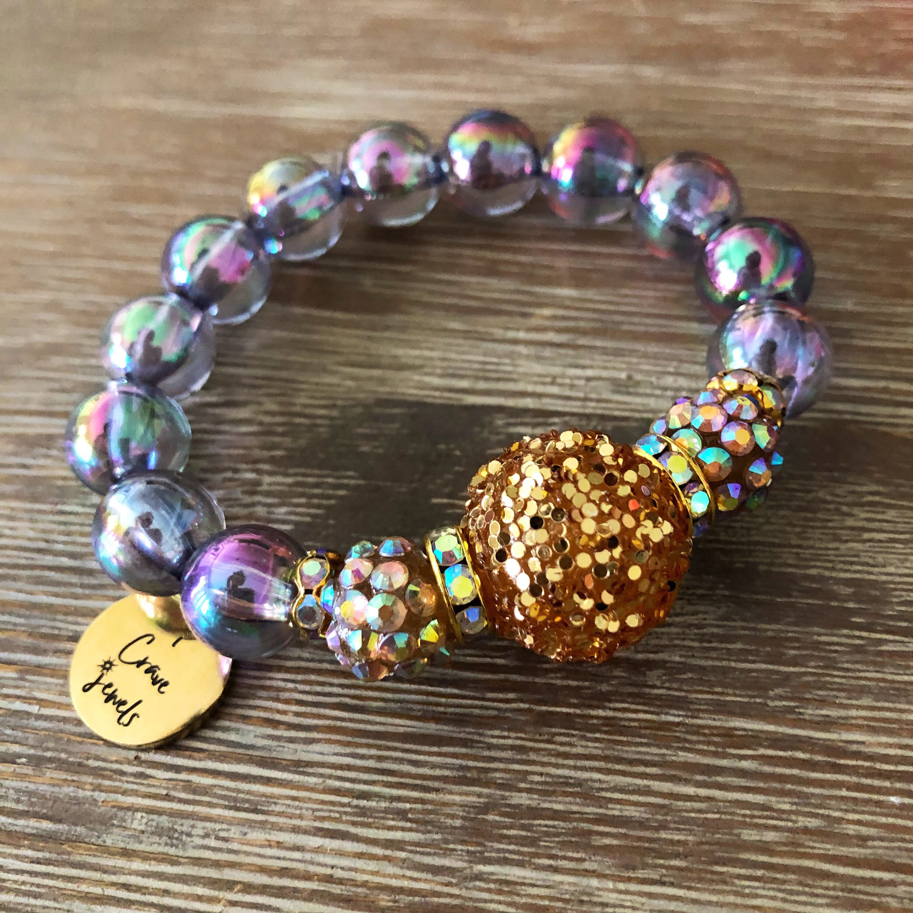 The Abby Bracelet - Stretch Bracelet - Statement Jewelry