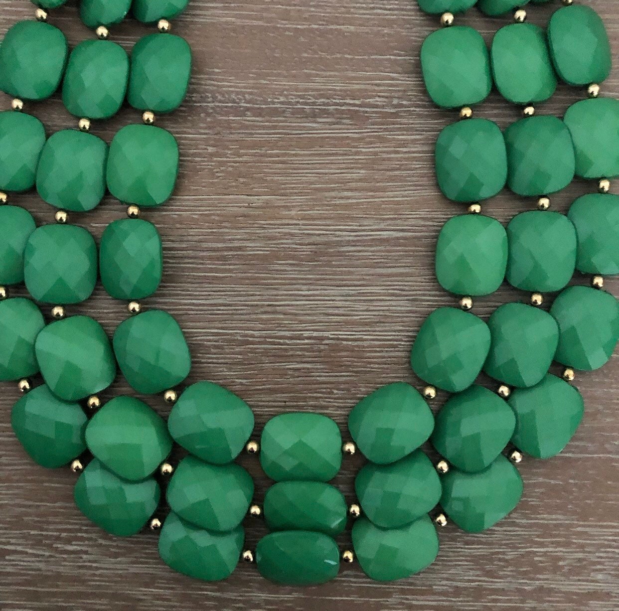 Necklace for Women Kelly Green Necklace 