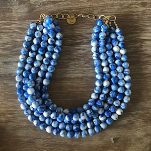 Statement Necklace Bridesmaid Jewelry Chinoiserie  Collection Necklace Wedding Jewelry Statement Jewlery Ginger Jar Collection
