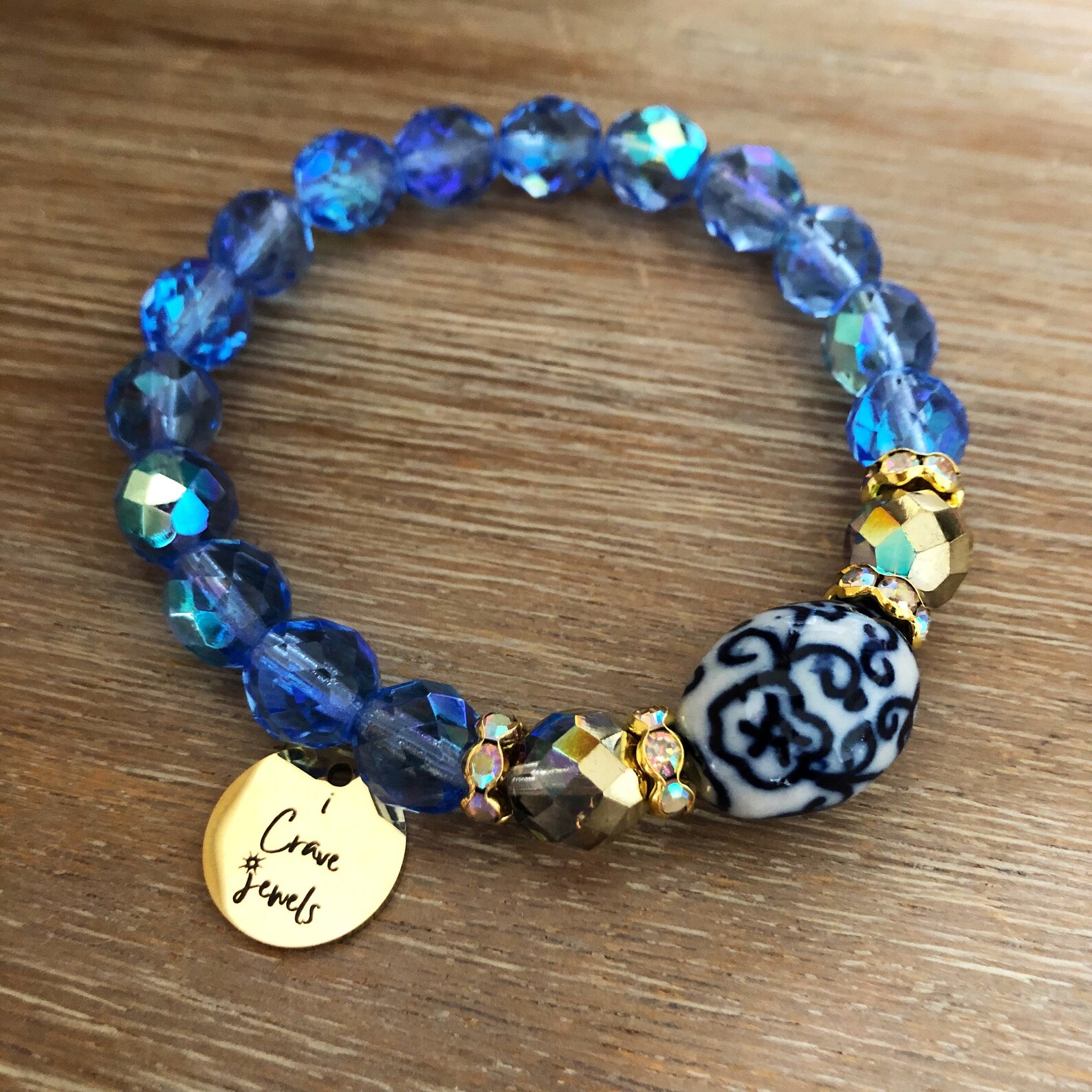 Ginger Jar Bracelet Chinoiserie Bracelet Jewelry Etsy