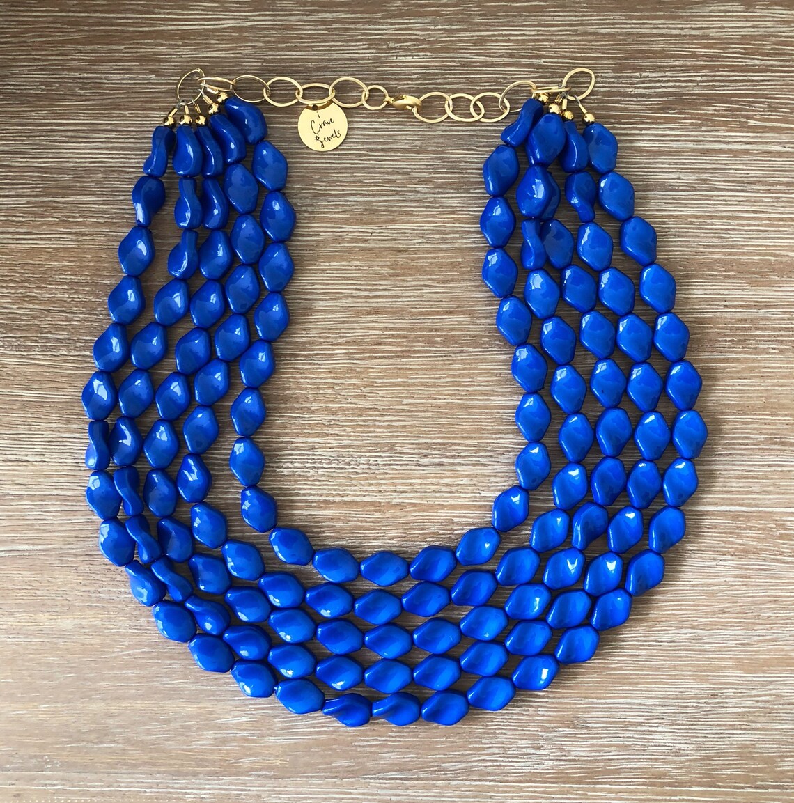 Necklace for Women Statement Necklace Chunky Beaded Etsy
