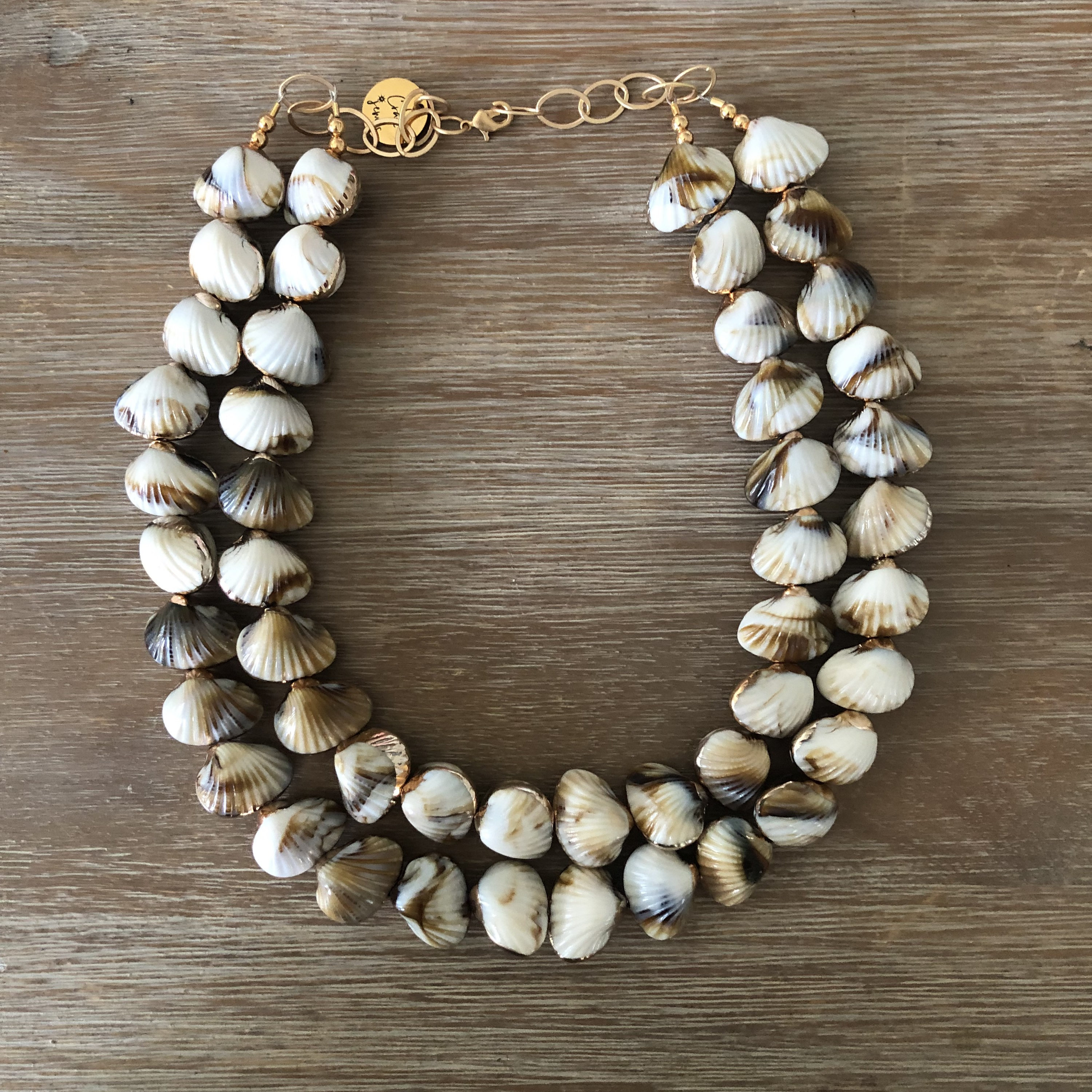 BEST SELLER of all TIME our best selling coastal chic necklace - shell jewelry - shell necklace - beach jewelry -
