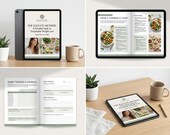 Digital Weight Loss Guide, Healthy Habits Planner, Wellness PDF, Printable Progress Tracker