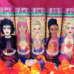 Women Who Rock - Contemporary Female Artists - (Madonna, Dolly Parton, Cardi B, Nicki Minaj, Siouxsie Sioux)