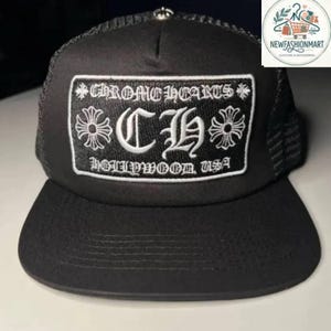 Chrome Hearts Ch Trucker Hat - Etsy