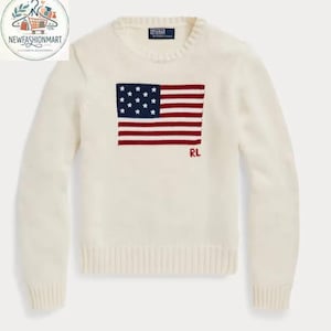 Vintage ralph lauren flag sweater - Etsy 日本