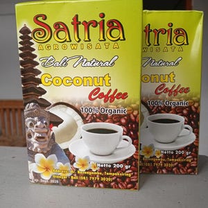Organic Coconut Coffee Bali – 200 Grams, Specialty Blend